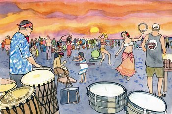 Siesta Key Drum Circle